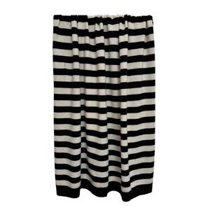 Henry Bendel 100% Cashmere Striped Scarf Wrap Luxurious One Size Brown Cream